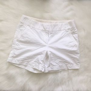 J. Crew White Shorts